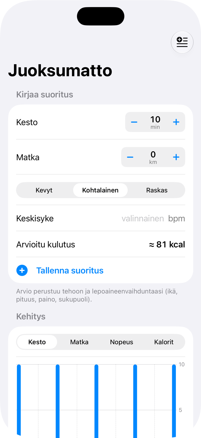 GymRat: Kardio